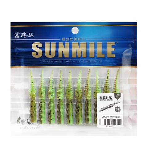 SUNMILE мягкие приманки для рыбалки 10 шт.