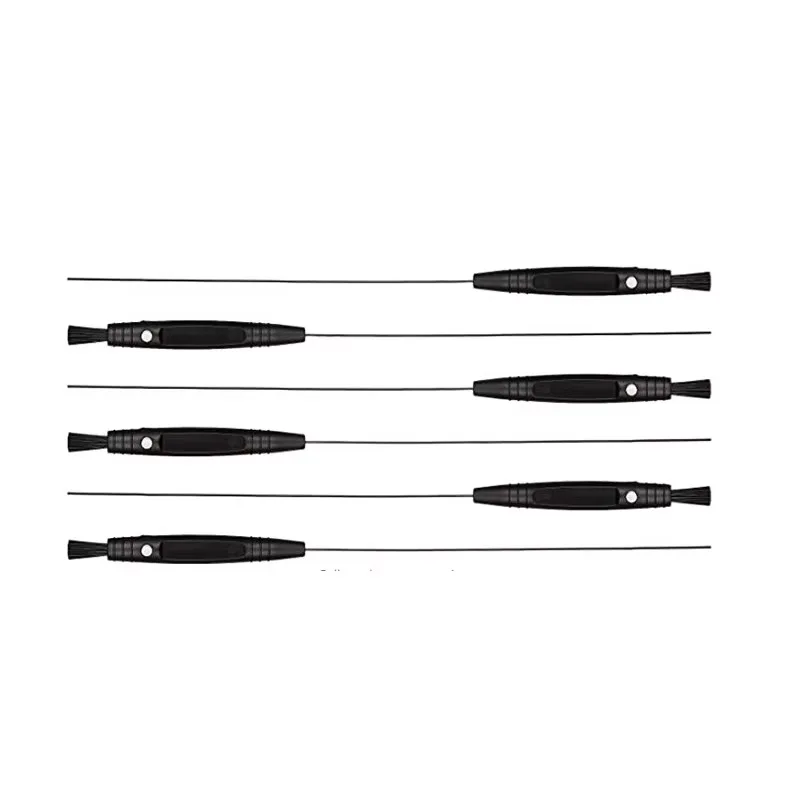 100 Pieces Hearing Aid Cleaner Long Brushes Stomatal Thru-Rod Magnet Rod Clean-Up Cleaning Accessories Cleaning Wands