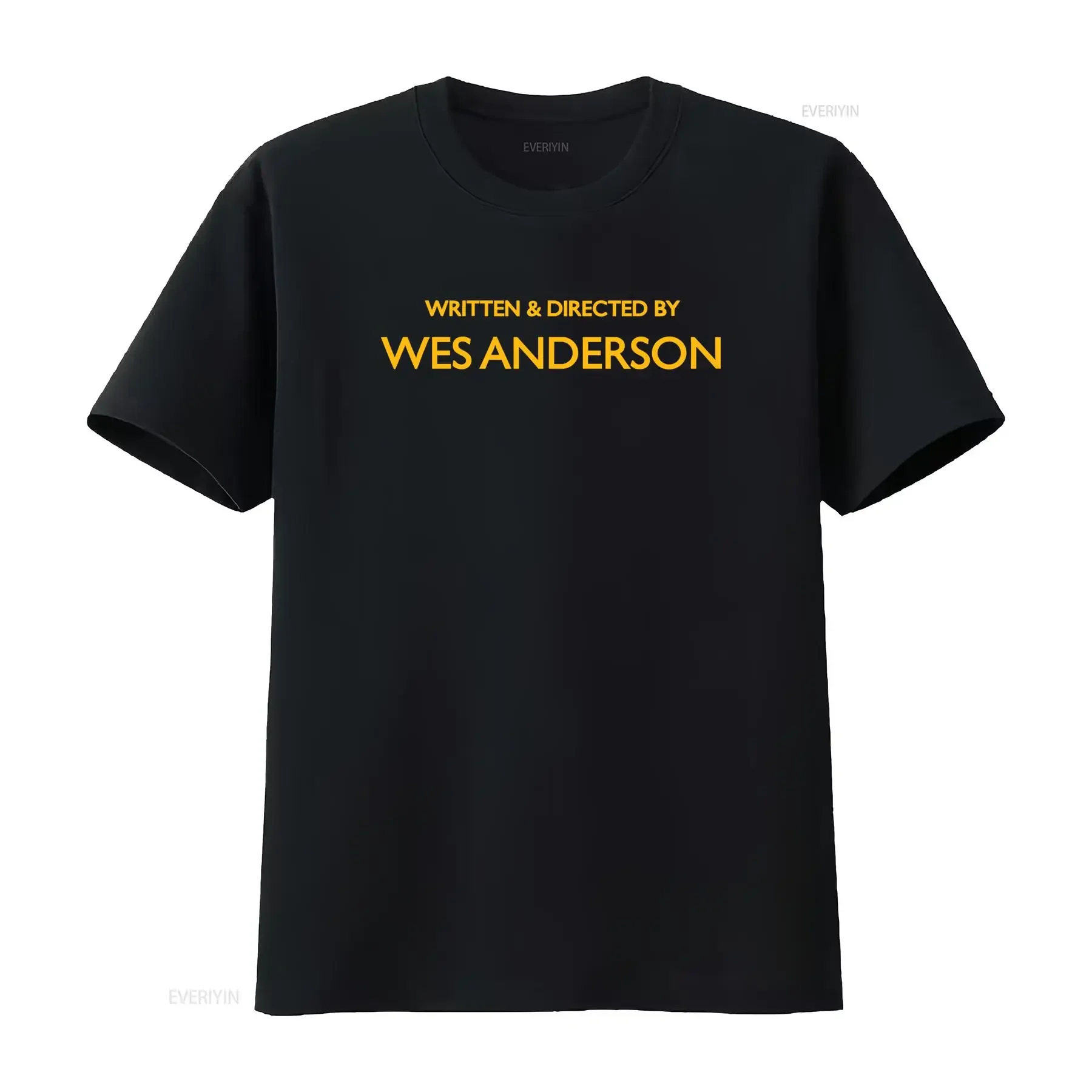 Camiseta do filme dirigido por Wes Anderson, tamanho S a 5XL, vintage, lavada, com efeito esticado, roupa de designer, streetwear, unissex.