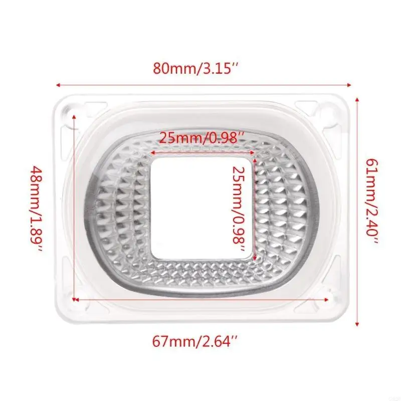 Riflettore lenti a LED G92C per illuminazione trafficata Lampade a LED a LED INFERIORE