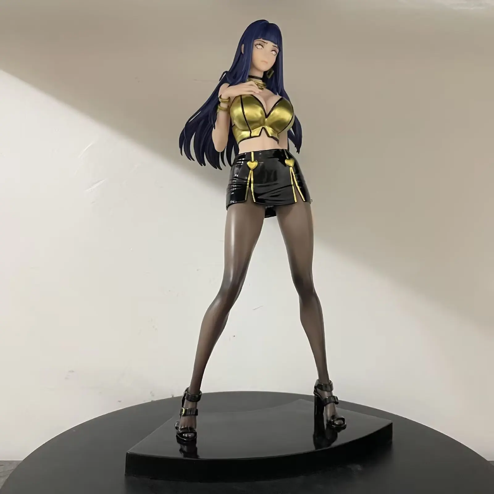 

Anime Naruto Hinata Hyuga Gk Figure Interchangeable Head Ninja Girl Collectible Model Desktop Decor Birthday Gift For Anime Fans