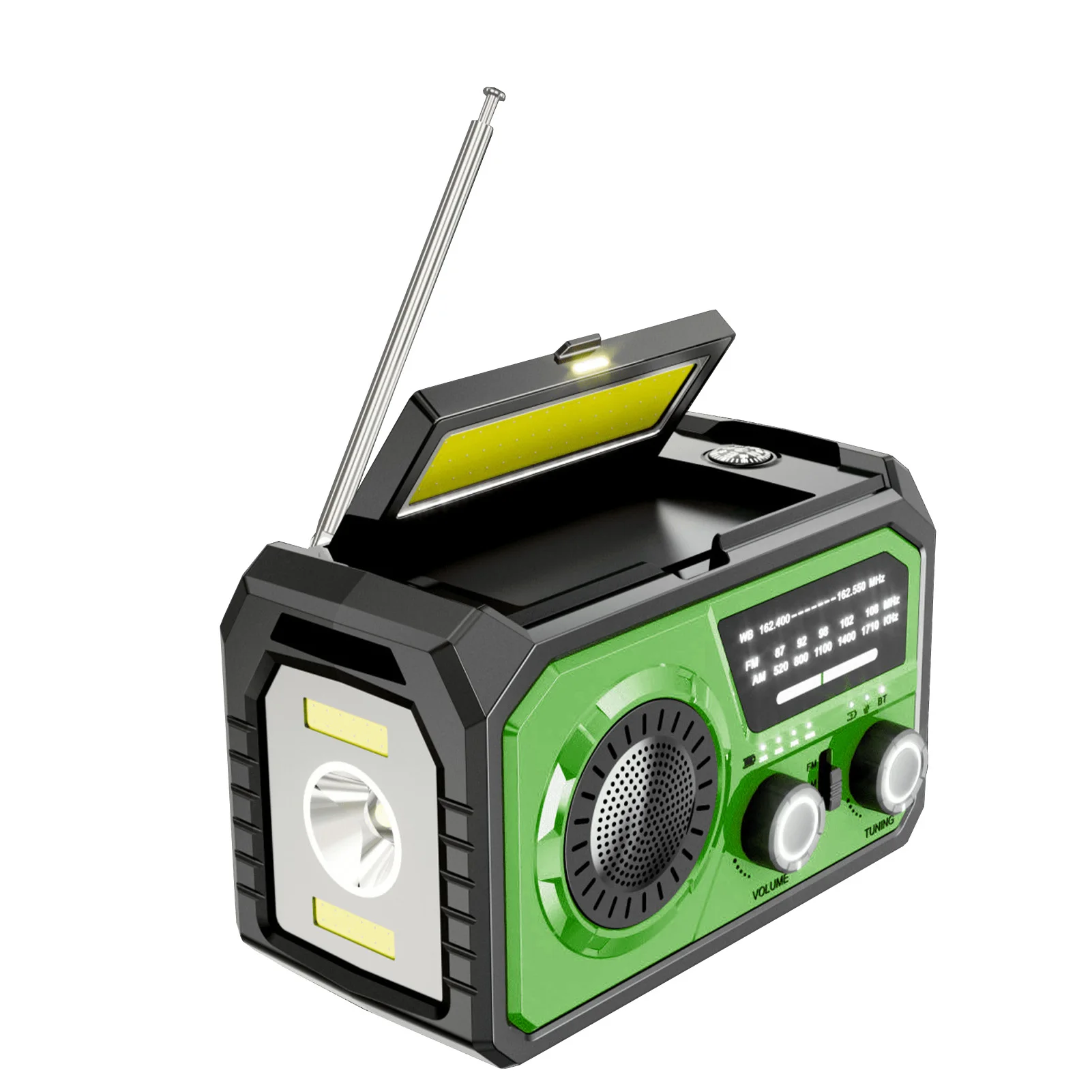 

16000 мАч с рукояткой, аварийное радио, беспроводное метеорологическое радиоприемник с рукояткой NOAA/AM/FM, портативное солнечное радио, портативное солнечное радио