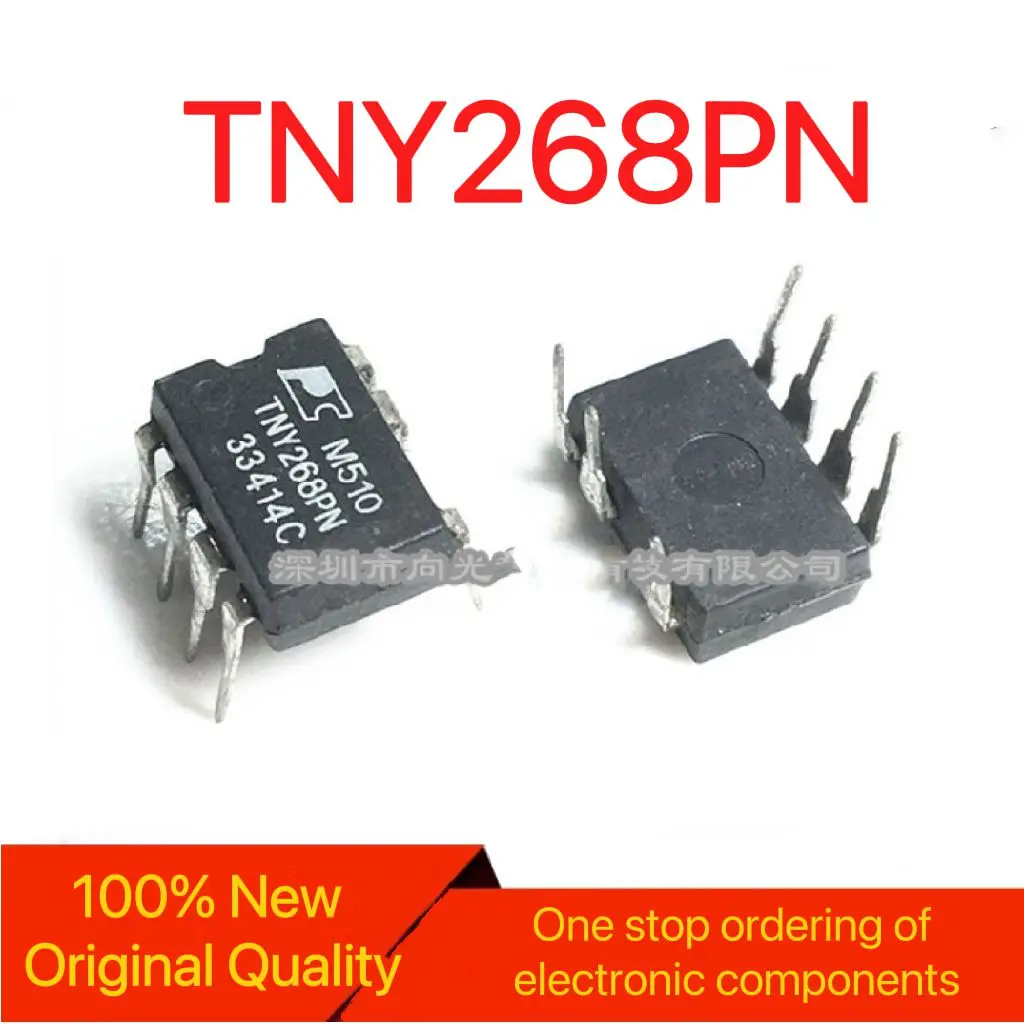 【5PCS】New Original TNY268PN DIP-7 Direct Plug Power Management Chip TNY268P TNY268P