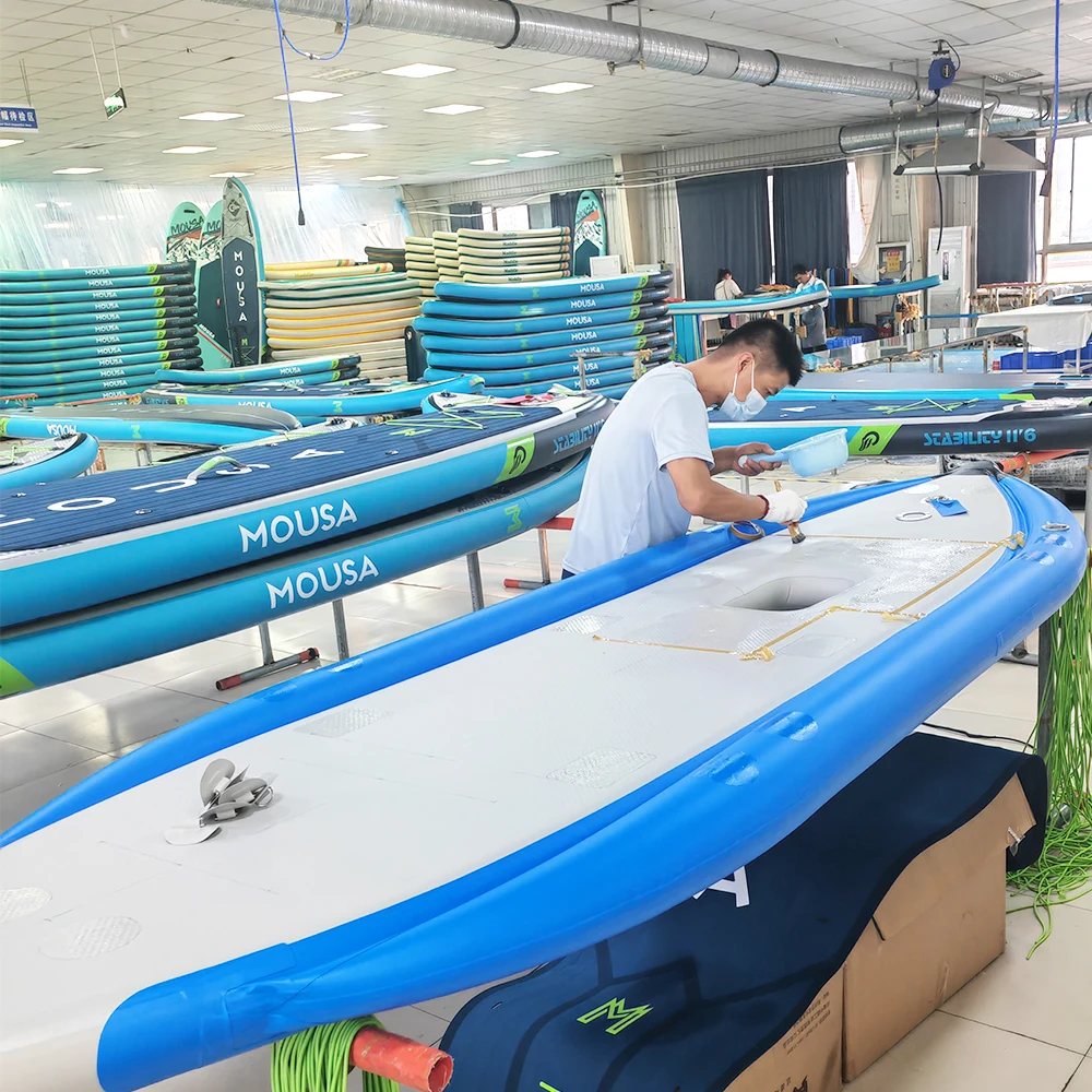 TOP Fabriek Opblaasbare Goedkope Visserij Kano/Kajak Pedaalboot Kyak Board Pedaalboot