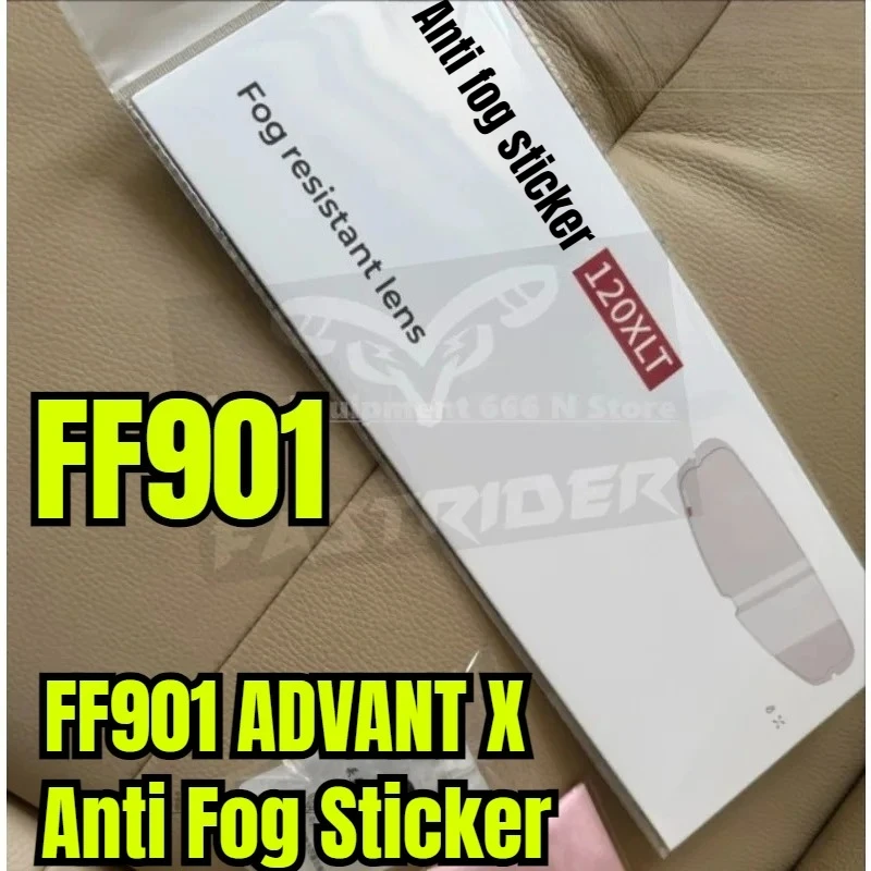 

For LS2 FF901 ADVANT X Anti Fog Sticker, Pinlock Anti-Fog Insert for FF901 Helmet Visor, Motorcycle Helmet Accessories