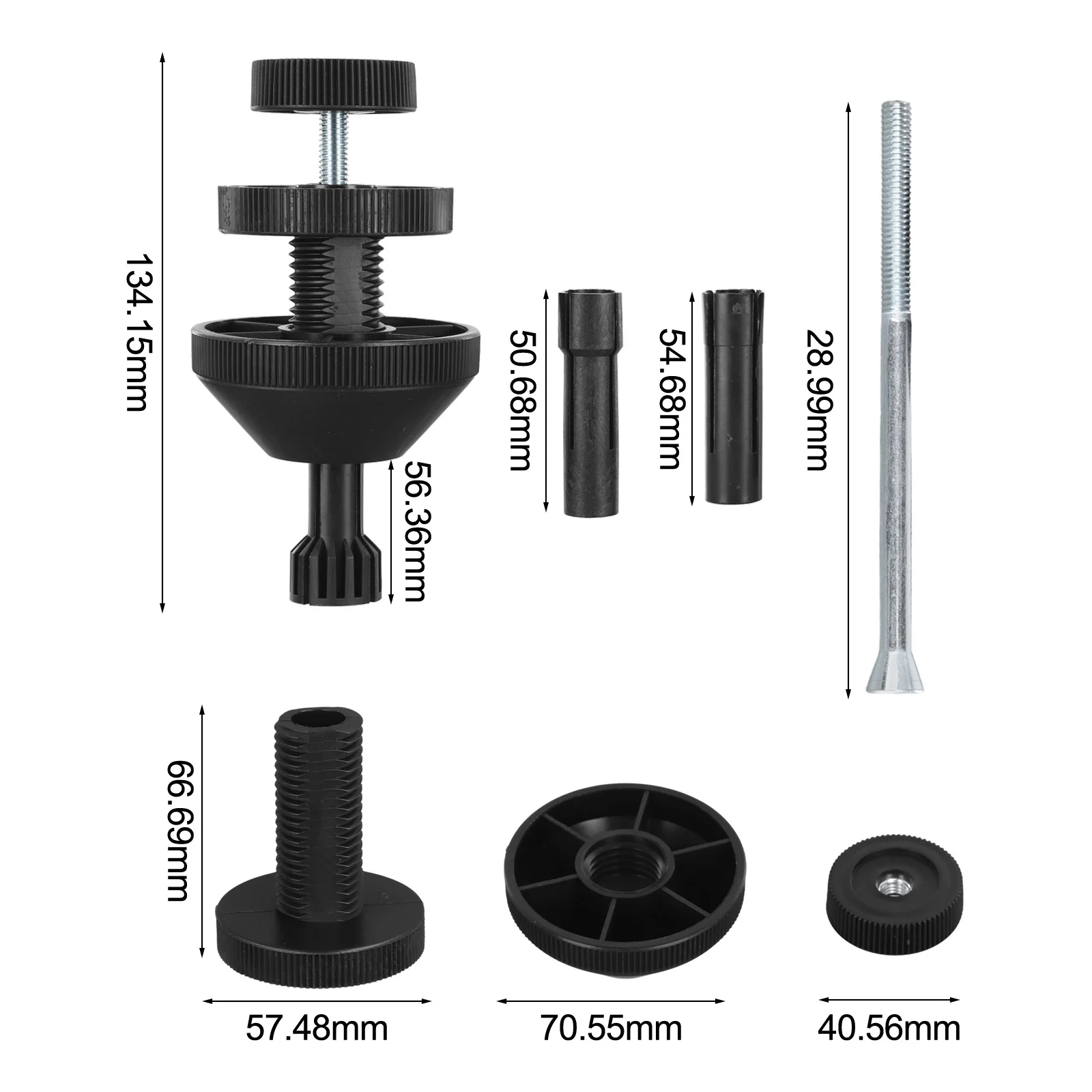 Kit de embreagem de pinça ajustável, ferramenta para mecânica, kit de alinhamento de embreagem, carro, van, pinças ajustáveis, alinhamento eficiente