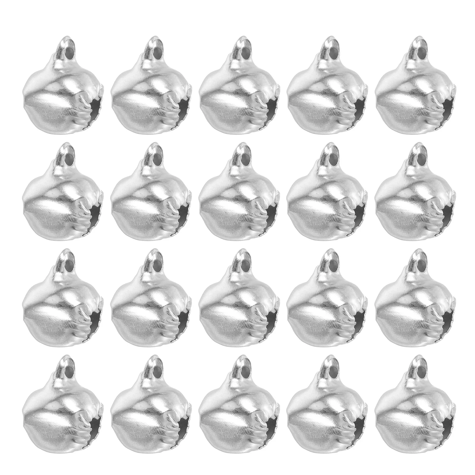 200 قطعة أجراس الزخرفية قلادة جرس الحديد الصغيرة لصياغة المشاريع خمر نمط جلجل أجراس الحيوانات الأليفة اكسسوارات أجواء المنزل #5