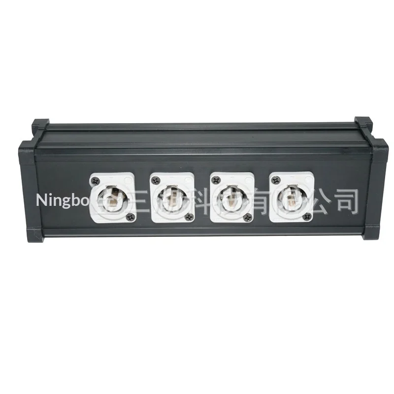 Stage 4-way 20A Model LL004 Power Distribution Box For LED Par Light And Beam Light