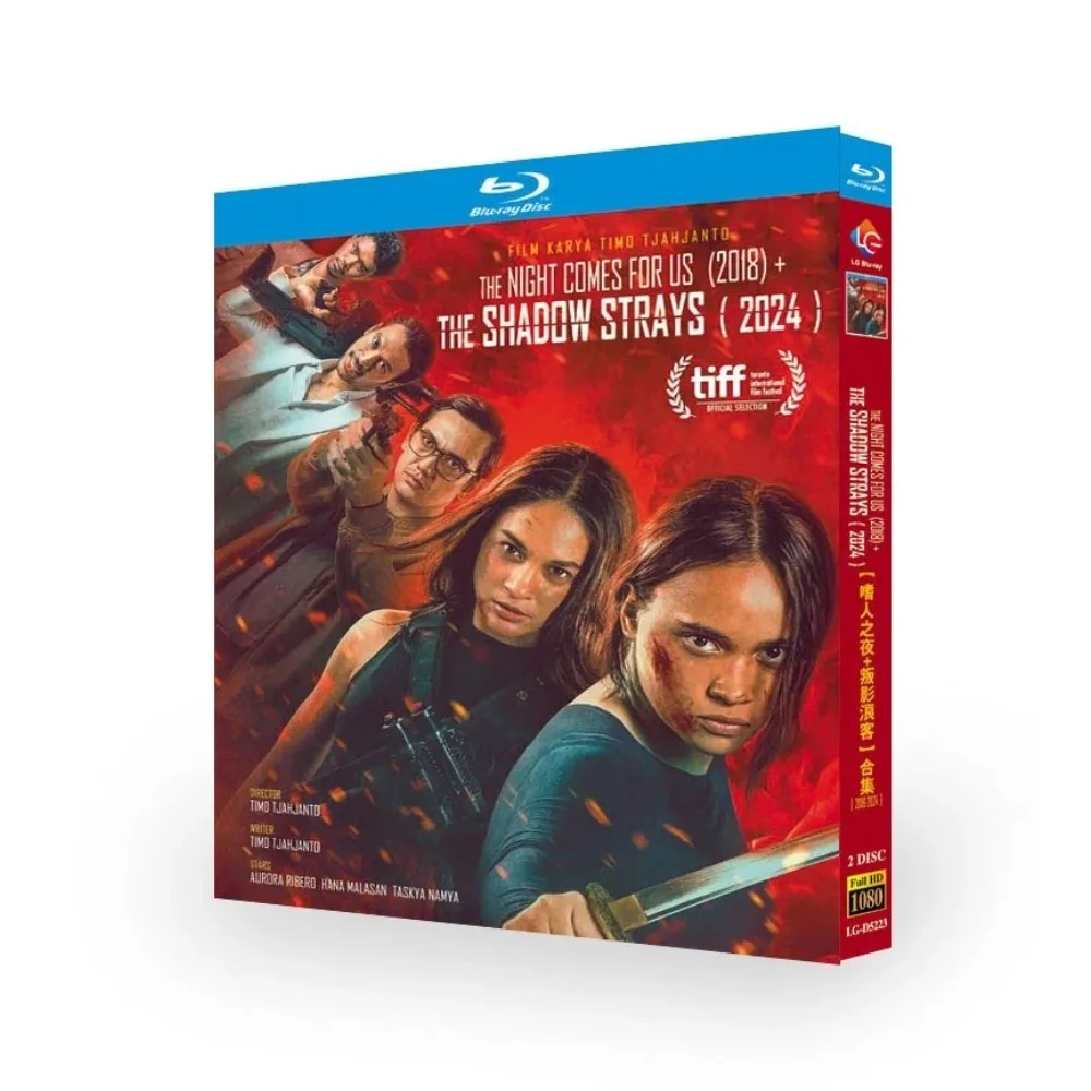 The Night Comes for Us 1-2 (2018-2024) :2-Disc All Region New Box Set Blu-ray Disc