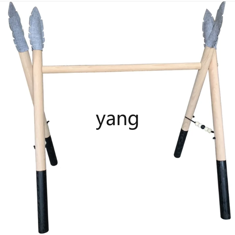 

CX Wooden Fitness Equipment Ornament Newborn Baby Baby Fitness Rack Children's Educational Toys