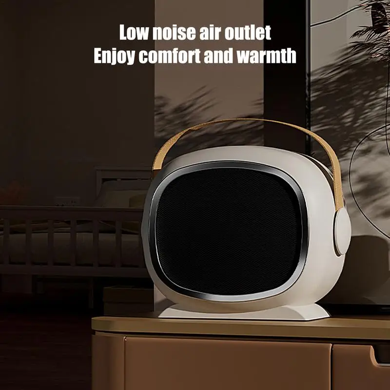Small Ceramic Heater Space Heaters For Indoor Use Ceramic Heating Winter Accessory Heating Supplies 1200W Quiet Design Heater