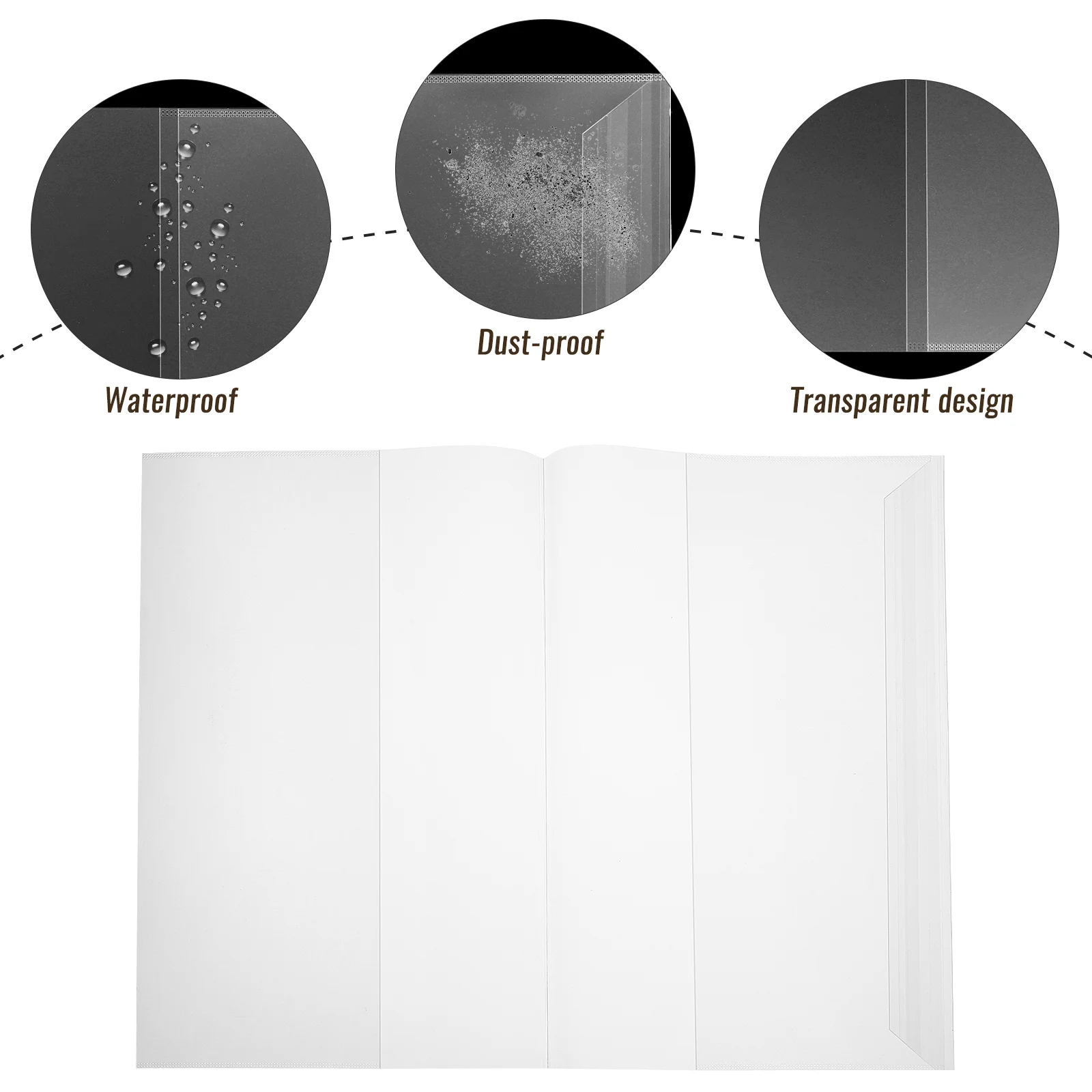 Easy to Apply Book Cover Textbook for Waterproof Protective Protection