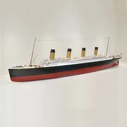 1/150 Titanic Gotowy model morskiego statku wycieczkowego Zdalnie sterowany model łodzi Zabawka Prezent RC Merchant Ship Gotowy statek symulacyjny Skala statku