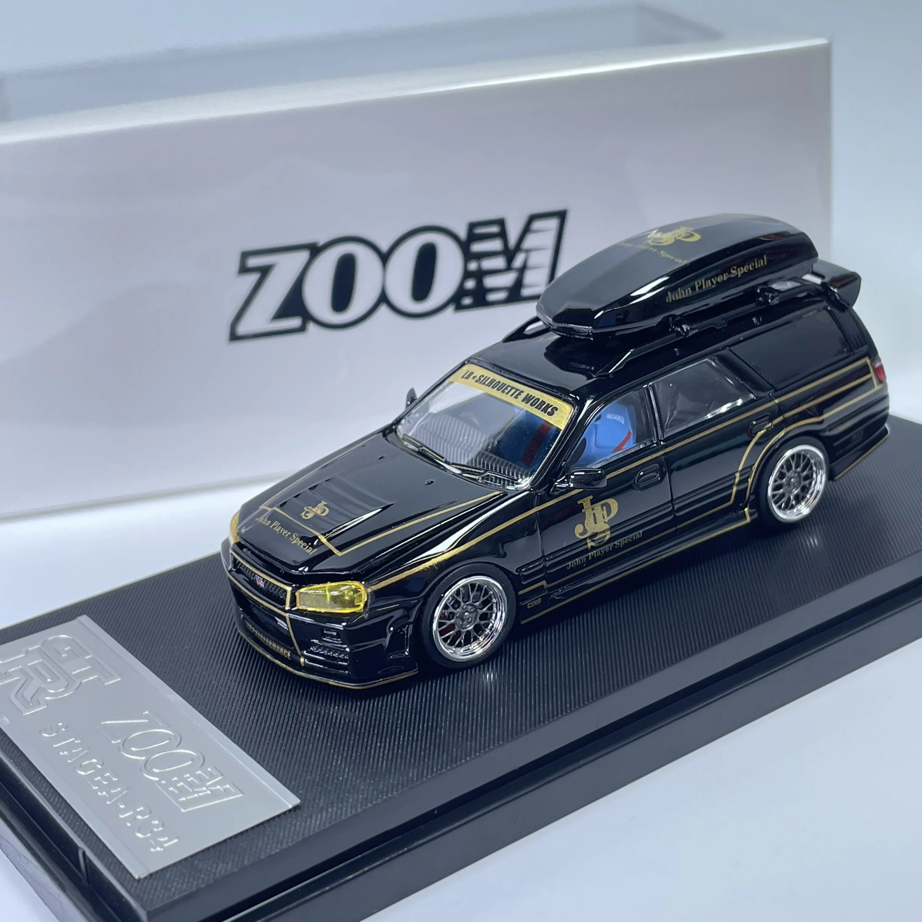 Zoom 1/64 GTR R34 260RS in Stock Alloy Motor Vehicle Toy Die