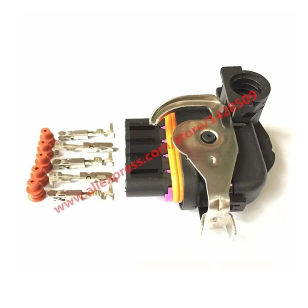 1 Set XL Auto Female Parts Connector Wiper Motor For The Great Wall Geely 5 Pin Lear Waterproof Connector 18242000000