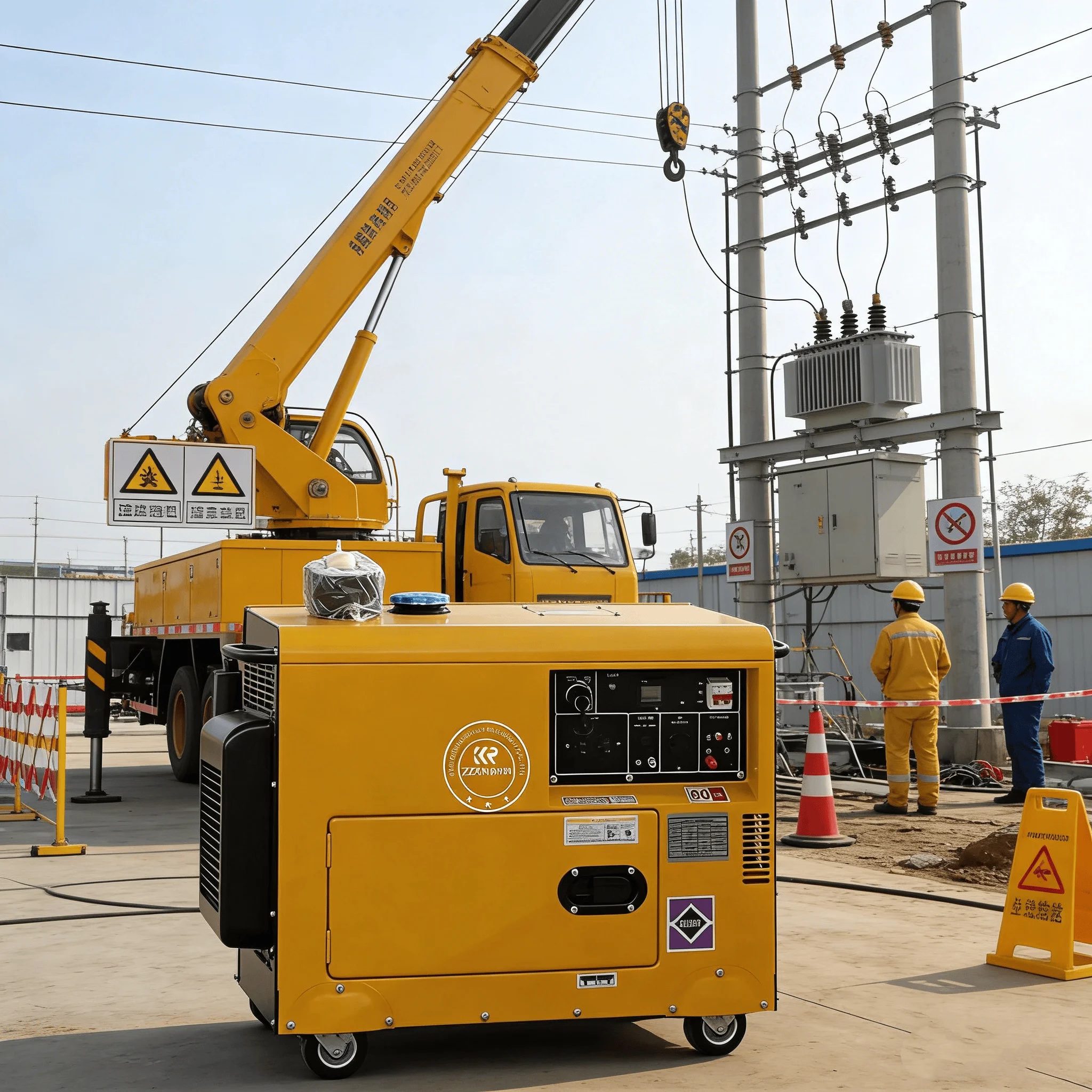 20kw silent diesel generator with brushless alternator and R6105IZLD engine soudproof diesel generator 20kw