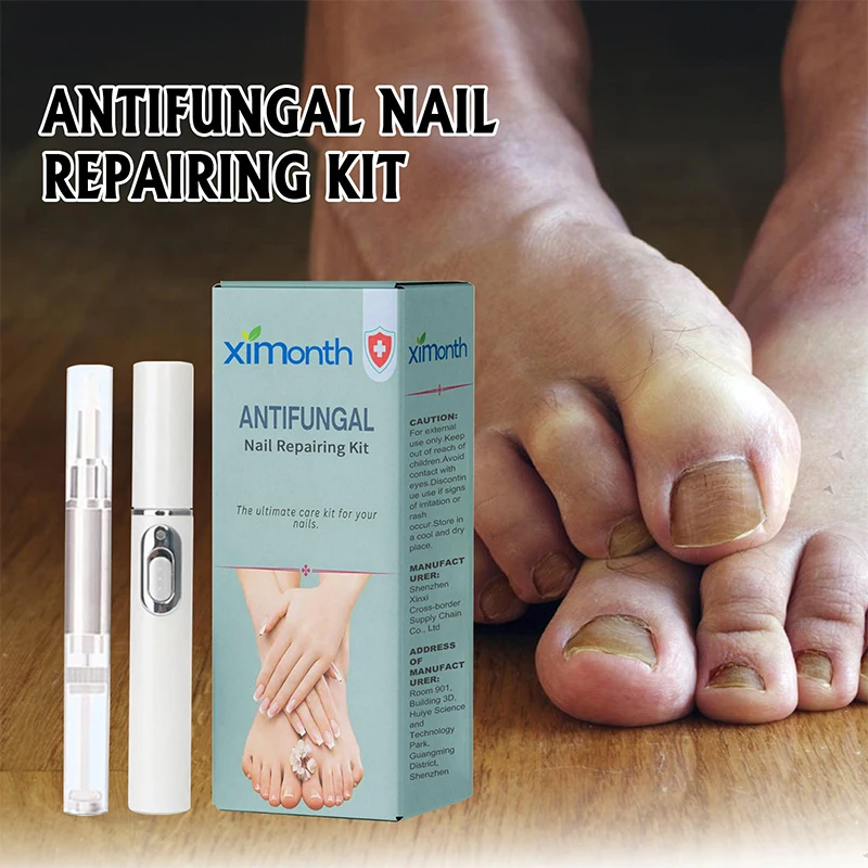 Stylo laser de soin des ongles, réparation rapide et efficace, UNIS issement des pieds N64.Outils de soin des pieds pour le traitement des champignons des ongles