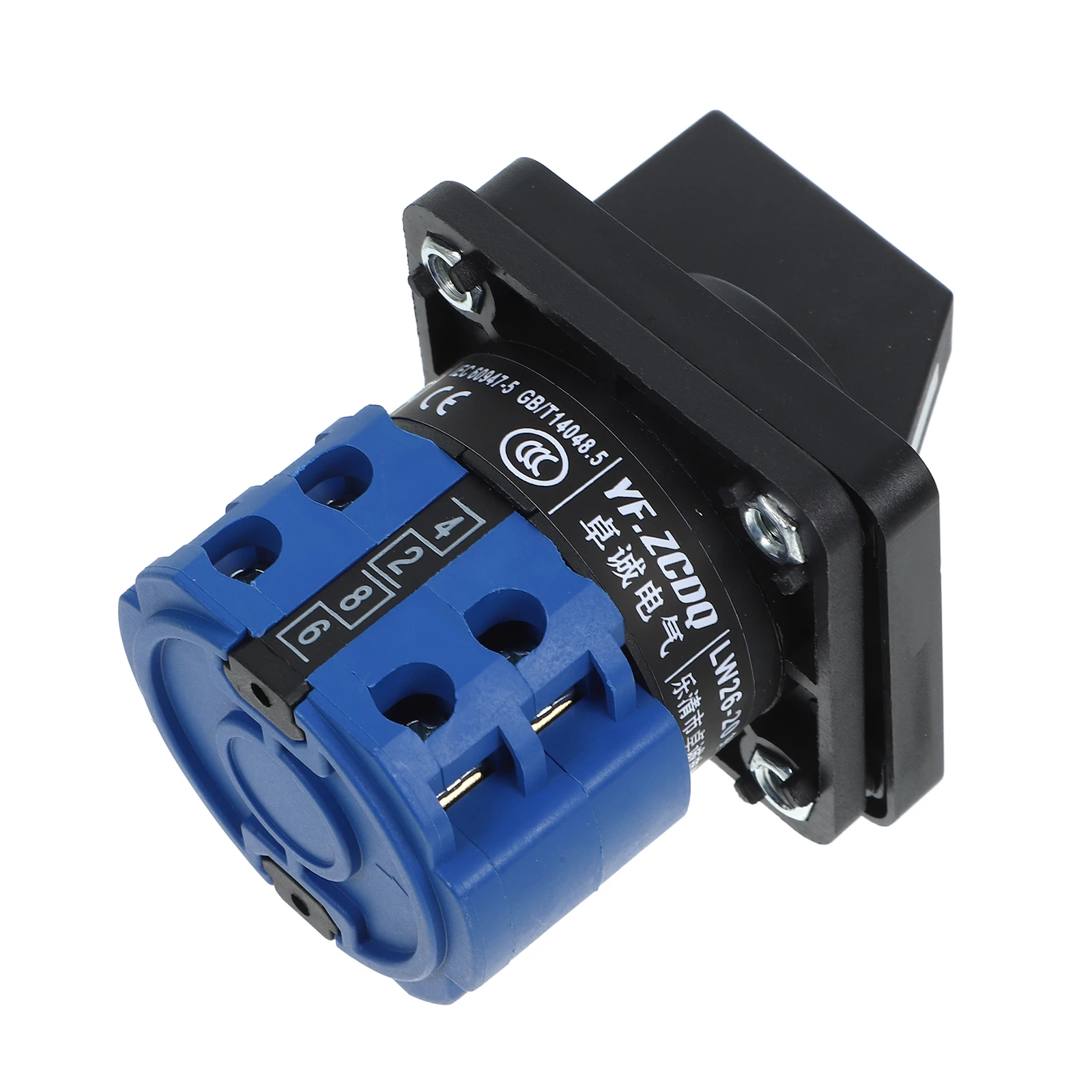 

Rotary Cam 3-Position Changeover 20A 550V Electrical Transfer Switch For Motor Control High Current Stable Connection
