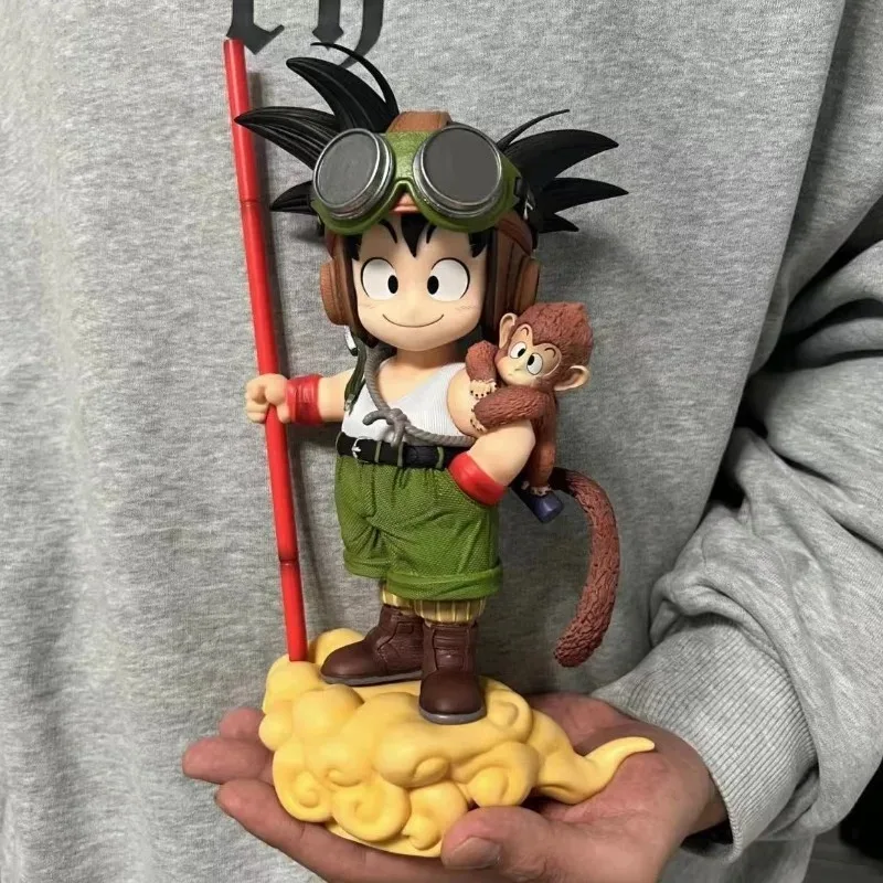 Cartoon Animatie Dragon Ball Figuur Aapje Goku Model Prachtige Trendy Cool Draagbare Desktop Ornament Gift Groothandel