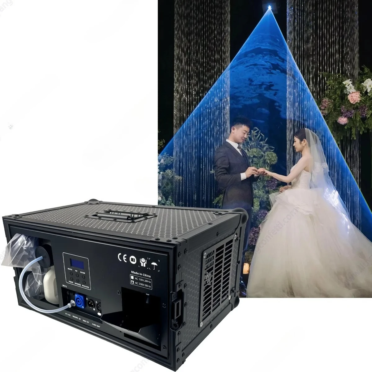 Gold Seller Professional Wedding 2000w Dmx Hazer Machine Stage Dj Night Club Bar Disco Smoke Sfx Effect Remote Control Party Mis