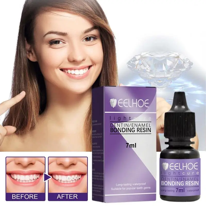 Dental Self-adhesive Gluel Tooth Gem Glue For Tooth Gems Diamond Kit Glue Teeth Crystal Jewelry Tooth Orthodontic Adhesive Gel