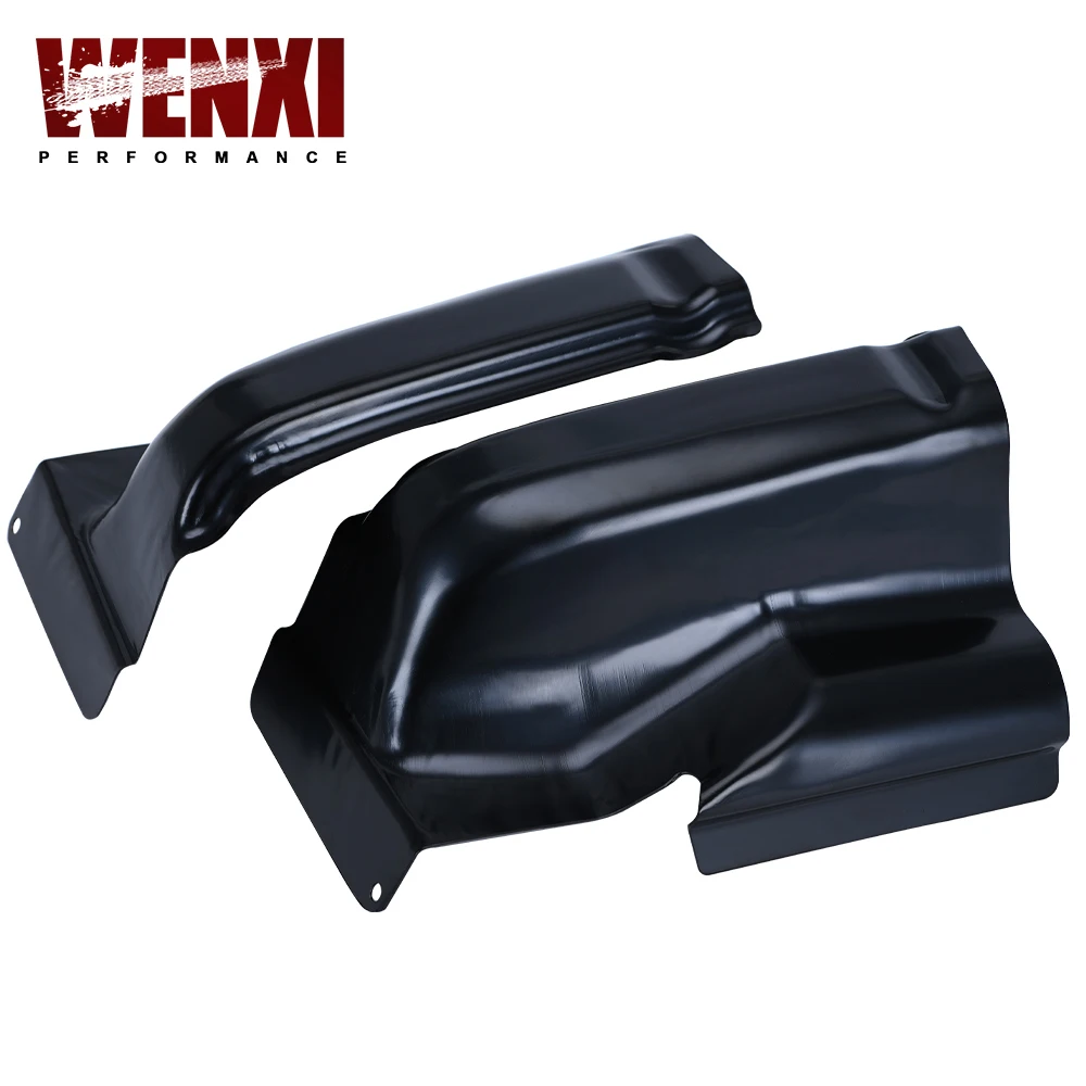 

1 Pair Left Right Cab Corners Protector for Ford F-150 Pickup Truck Crew 2004-2008 Quality Metal Finish to proof rust corrossion