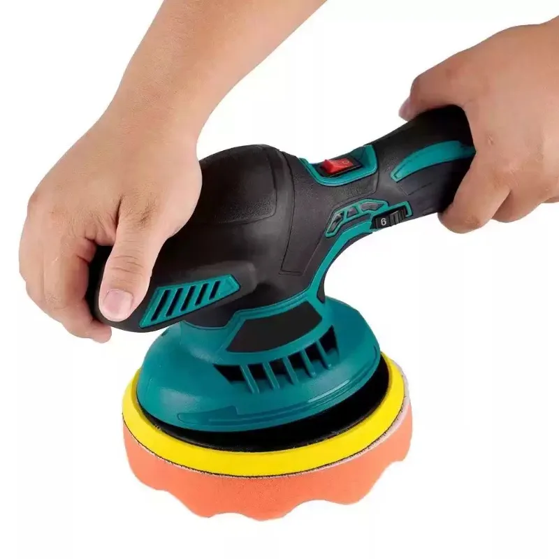 1pcs 150Mm Brushless Motor Cordless Orbital Sanders Wood Ground Tools Electric Car Polisher without accessories