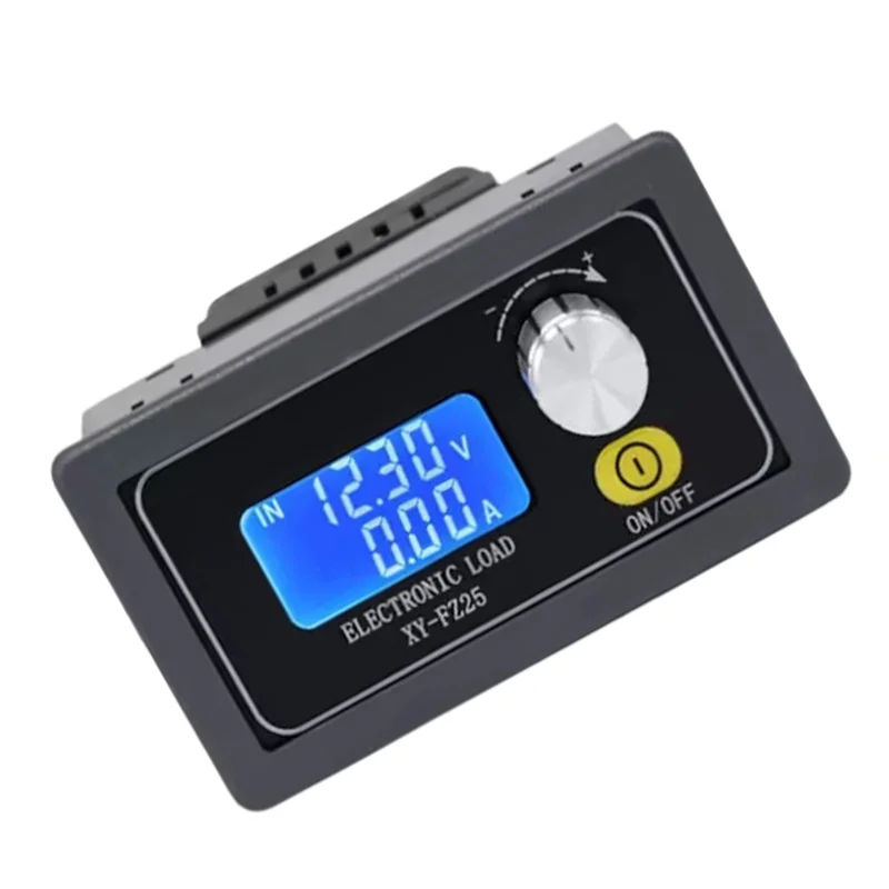 ABBK-TTL Communication FZ25 تحميل إلكتروني، جهاز اختبار بطارية تيار مستمر، 4A 25W، نطاق DC1.5V-25V