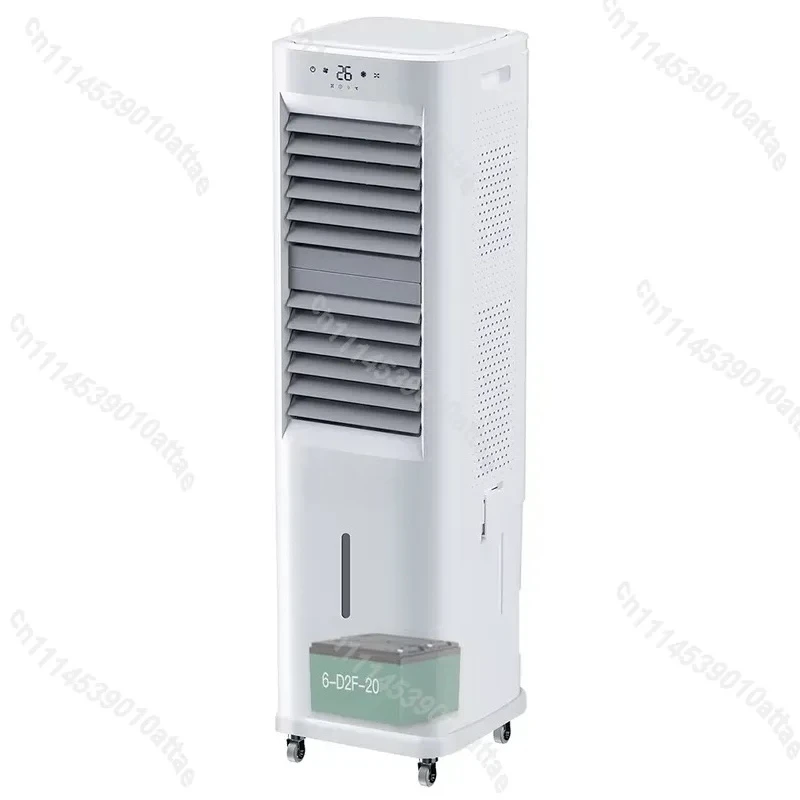 24V Rechargeable Portable Evaporative Air Cooler Fan Solar Powered Mobile Cooling Unit For Home AC DC Battery Operated