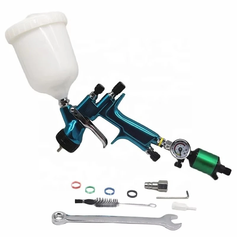 1.3/1.5mm LVLP Spray Gun With Regulator and Air Filter Sprayer Gun/Air Tools/For Car Face Paint/Airbrush