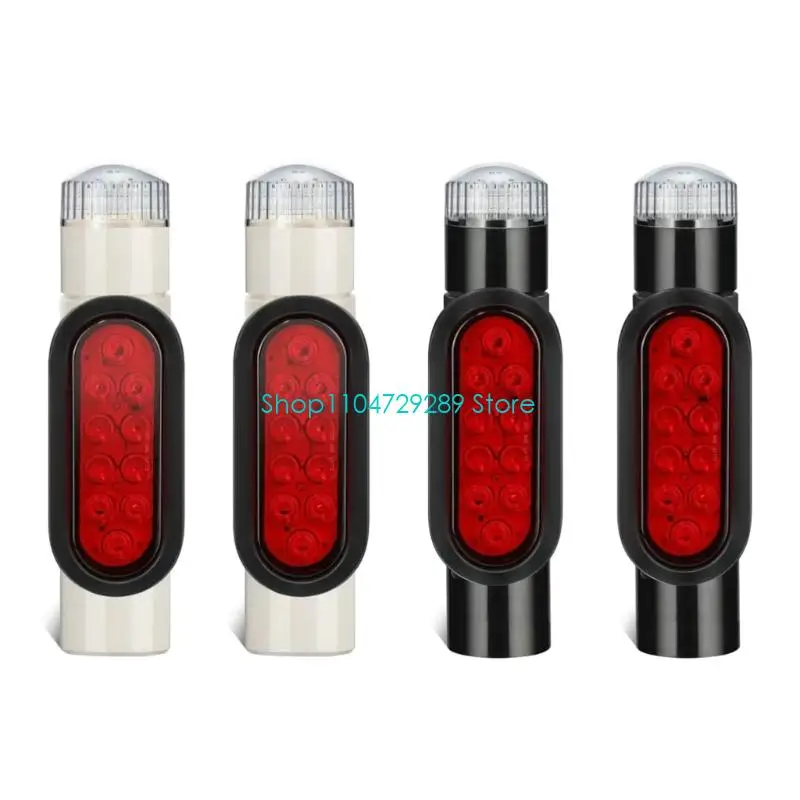 D8KE Automotive LED Guide Poles Light Waterproof Boat Trailer Signal Lamp with Enhanced Night Visibility for Modification