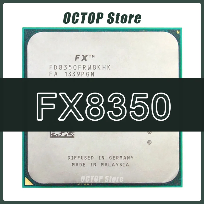 FX8350 FX-8350 FX 8350 4.0GHz Eight-Core 125W FD8350FRW8KHK Socket AM3+