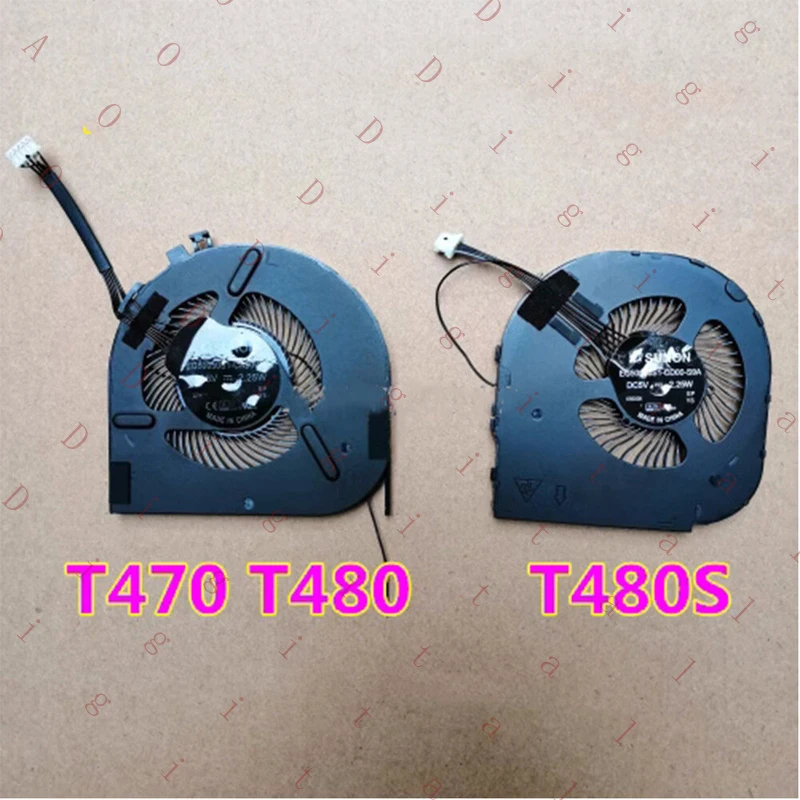 LL For Lenovo ThinkPad T470 T480 T480S T490 T490S T590s Cooling Fan