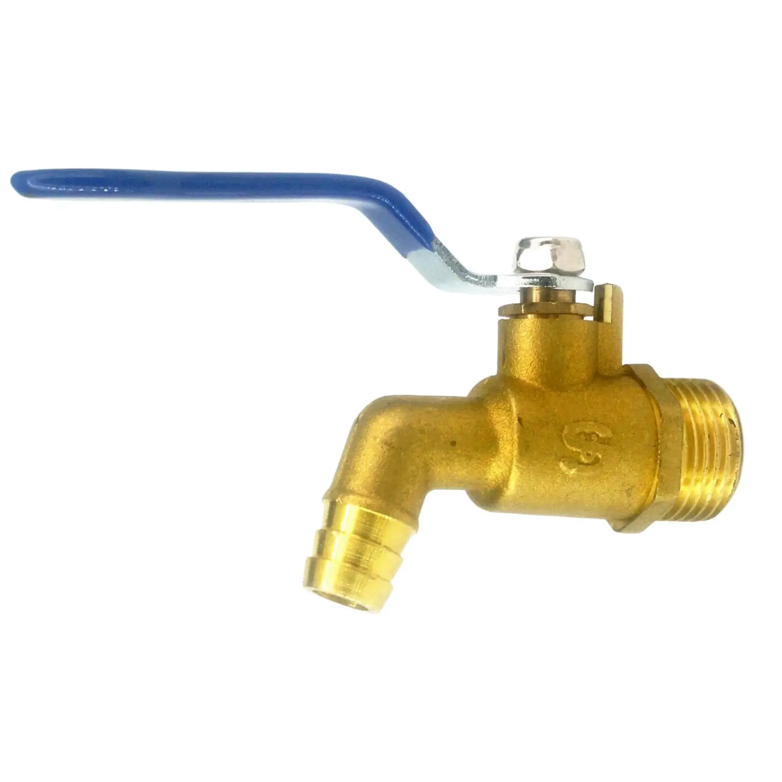 3/4 "bsp männliche Verbindung kleiner Typ Warmwasser hahn antiker Messing griff Wasserhahn Hahn für Tee-Ofen Wasserkessel Sanitär – Detail 4