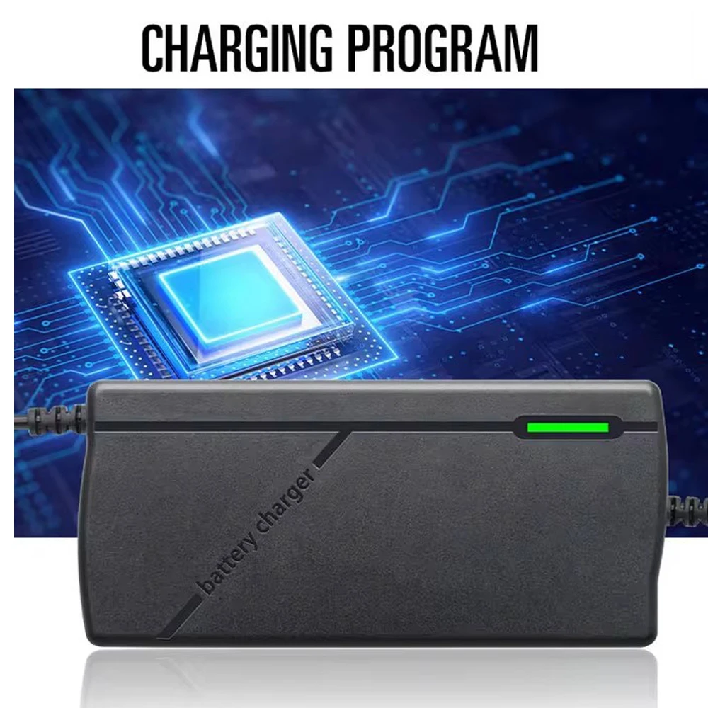 เครื่องชาร์จแบตเตอรี่ลิเธียมไอ - 84V 20A Smart Charger บทวิจารณ์และราคา