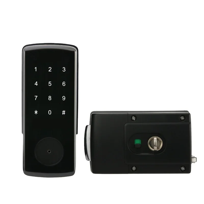 

YyhcYyhcExternal Installation Fingerprint Rim Smart Lock Hidden Drawer Door Locker Verrou Intelligent Cabinet Lock