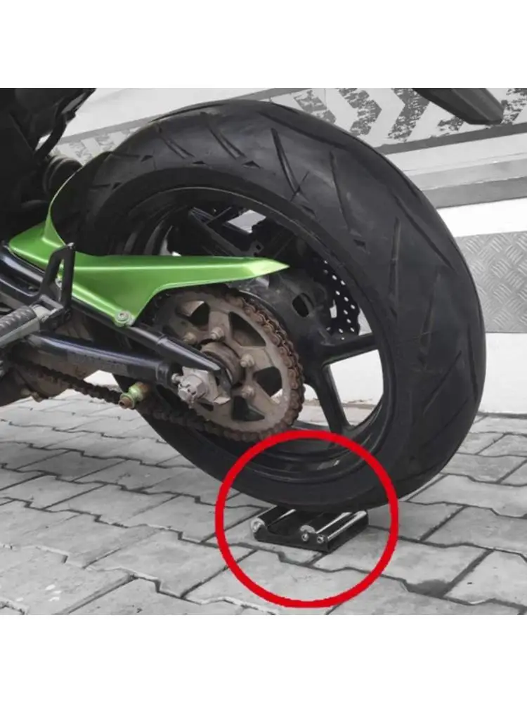 Motorrad Reifen Reinigung Ständer Reifen Waschen Halterung Tragbare Kette Sauber Langlebig Roller Rampe Lift Universal Für KTM Kawasaki Suzuki