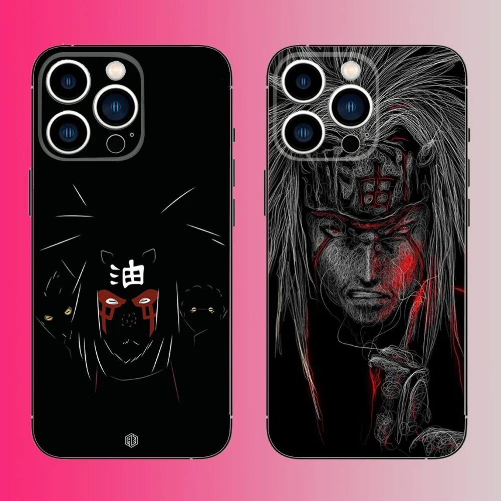 

Anime J-Jiraiya Phone Case For iPhone 16,15,14,13,12,11,Pro,Max,Plus,Mini,X,XS,XR,8,7,6,S,SE Soft Black Case