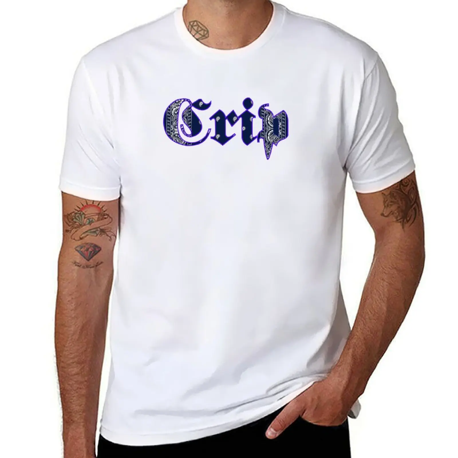 

Crip T-Shirt man t shirt designer man t shirt graphic men t shirt cotton 100% T-Shirt