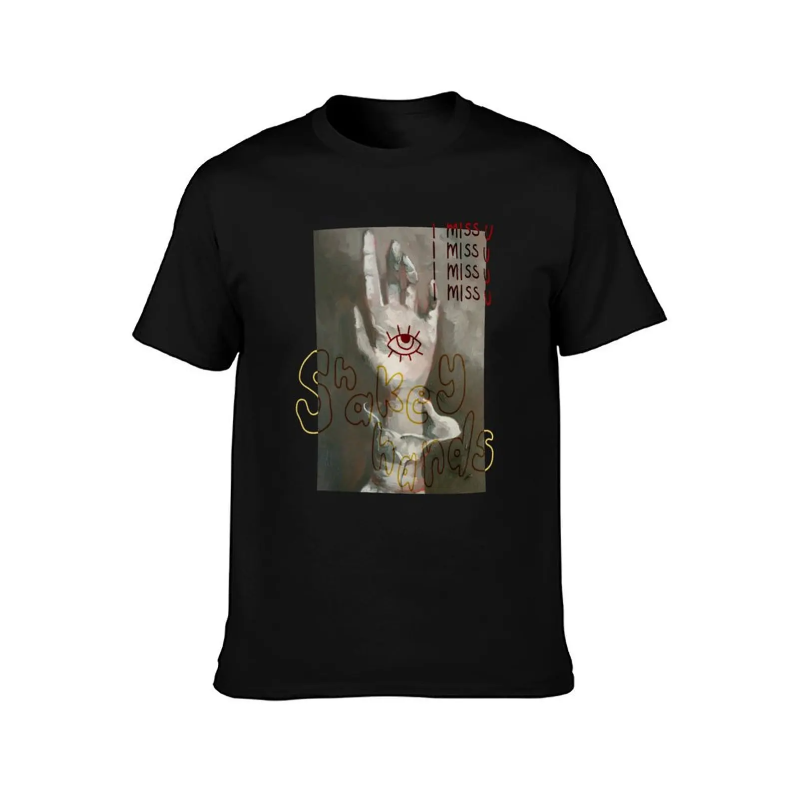 Shakey Hands T-Shirt Aesthetic clothing cheap stuff graphic shirts heavyweight t shirts for men