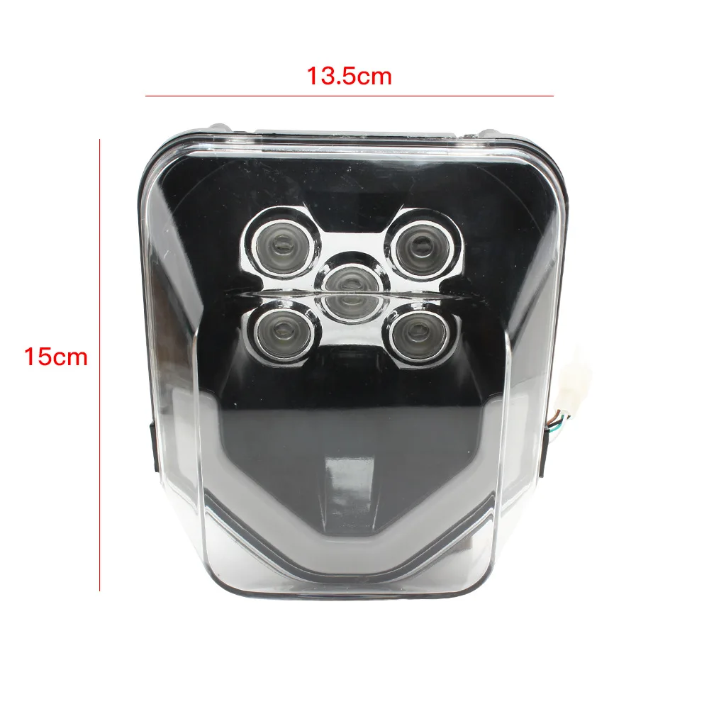 Pop Motorcycle Led H4 Headlamp For Husqvarna TE FE TC FC TX 125 250 300 350 450 501 701 250i 300i LED H4 Headlight White DRL