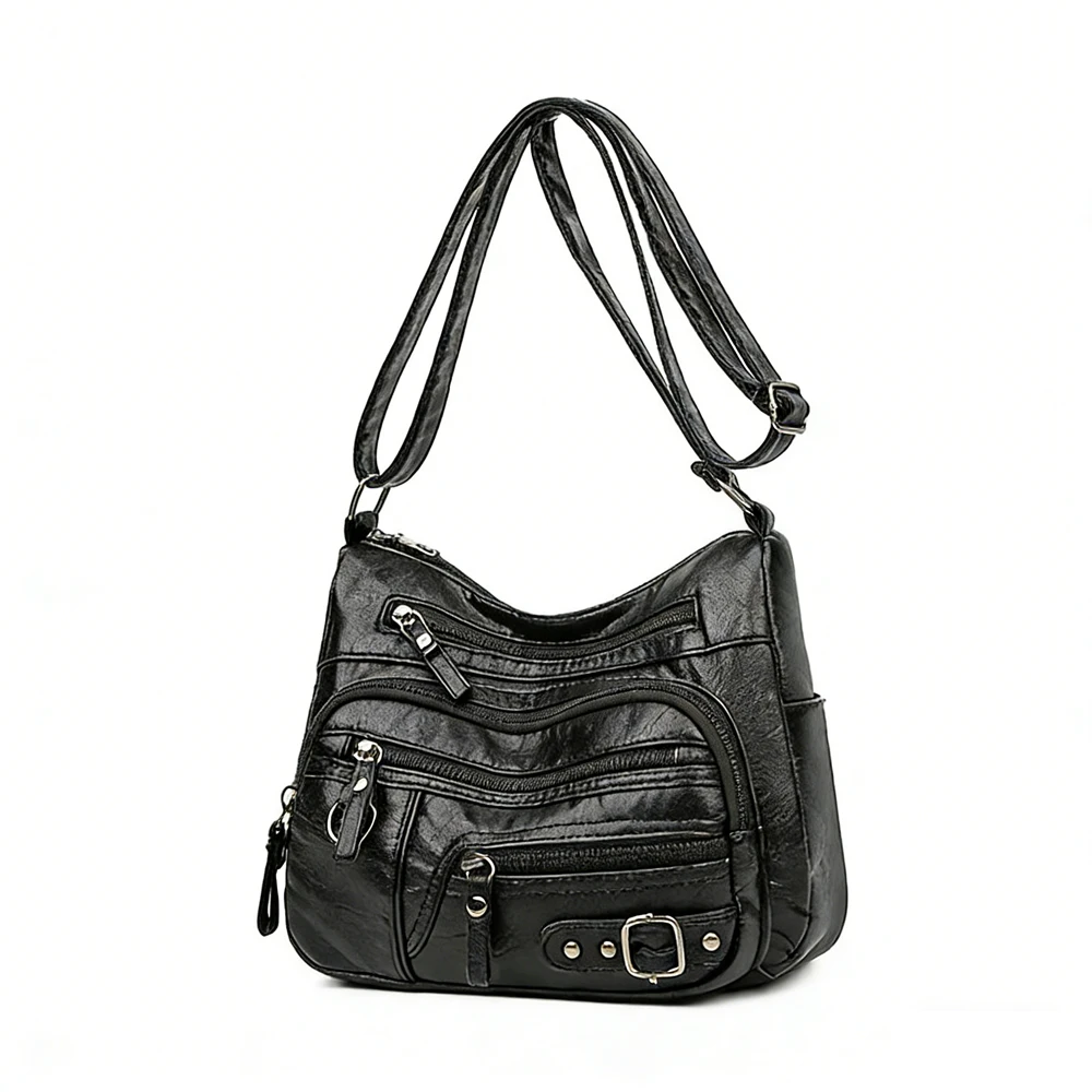 

High Quality Pu Leather Woman Tote Bag Luxury Original Borse Da Donna Gifts Lady Boston Bag Sac A Mains Large Fashion 2026 Handb