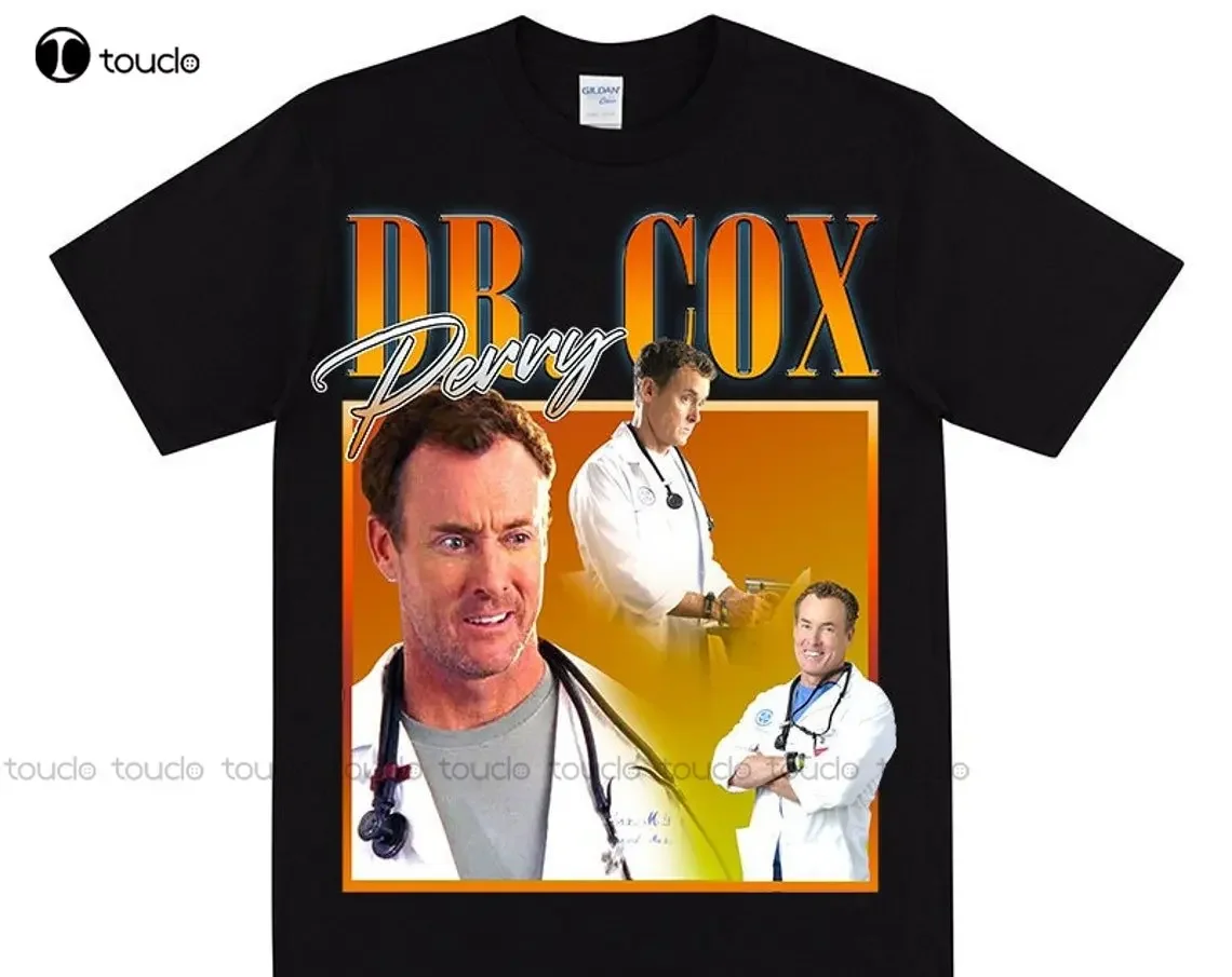 Dr Perry Cox T-Shirt Vintage T Shirt Sacred Heart Hospital Tshirt Actor John C Mcginley Fun Birthday Gift Custom Gift