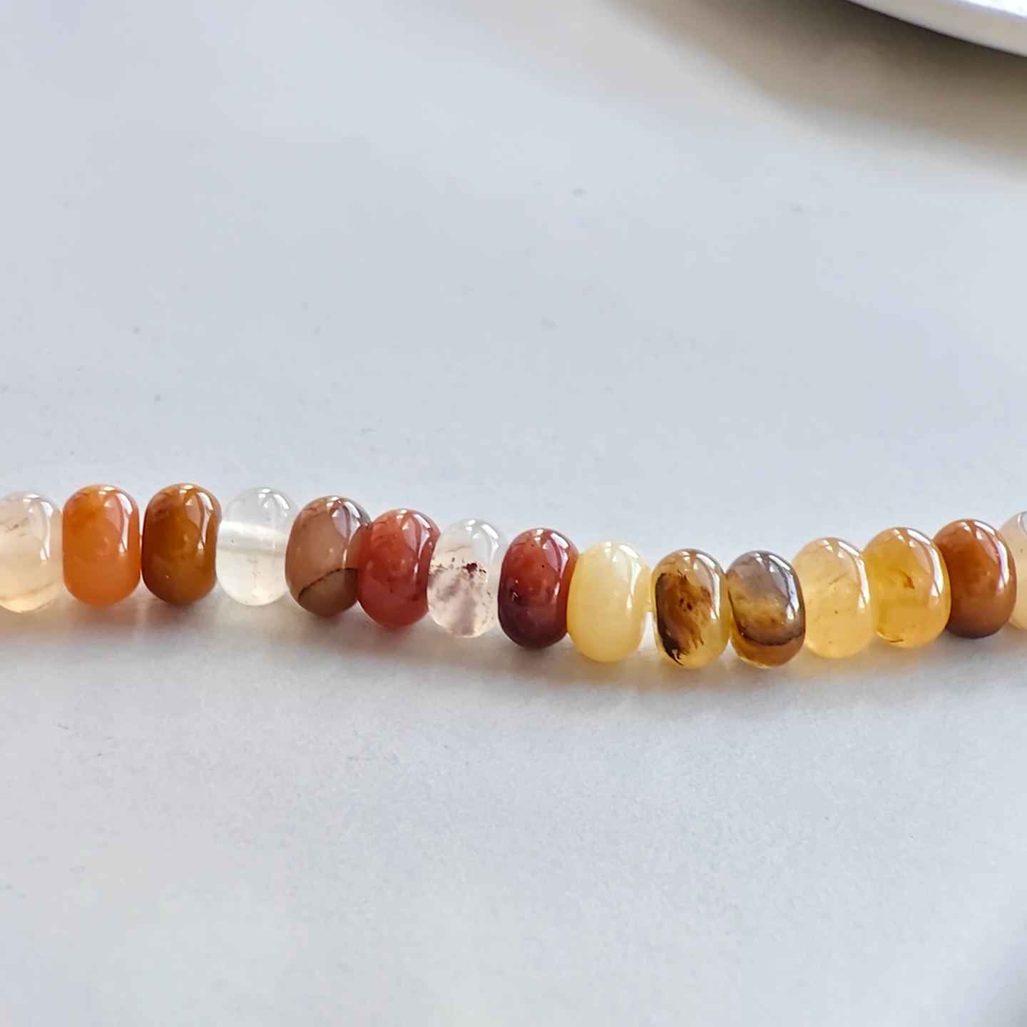 

l красный агат, бусины-счеты, свободные бусины с отверстием, браслет ручной работы «сделай сам», ожерелье, ювелирные аксессуары, материал 58 мм