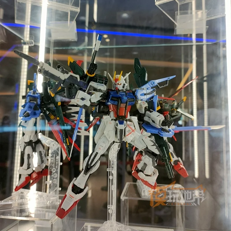 Bandai gundam modelo kit anime figura rg 1/144 perfeito greve gundam metakkic closs injeção ação brinquedo figura brinquedos para crianças