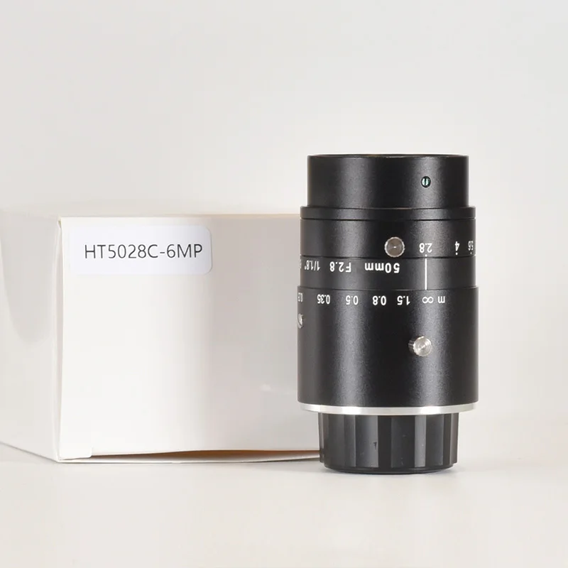 Lente de Câmera Industrial Vision, Lente de Alta Definição, Distância Focal, 6 Megapixels, 18FA4028-6MP, 30mm