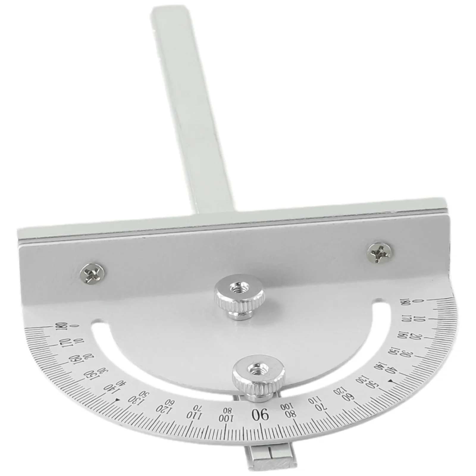 Mini Table Saw Circular Router Miter Gauge DIY Woodworking Machines Angle Ruler 10mm Handle T-slot Large Grip Woodworking Tool