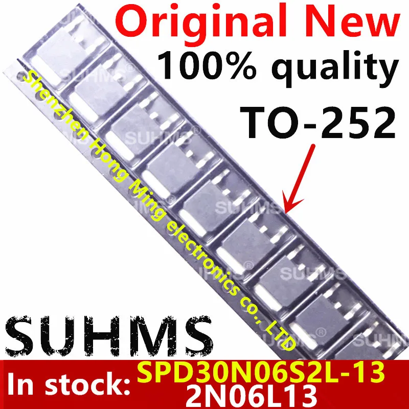 (10 قطعة) 100% جديد 2N06L13 SPD30N06S2L-13 TO-252 شرائح