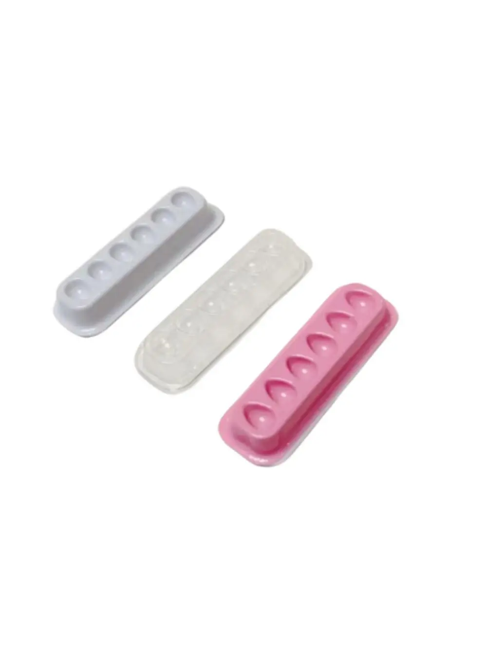 1 box Mixed Color Self Adhering Eyelash Extension Lash Glue Tray Wells Fan maker Private Label Available