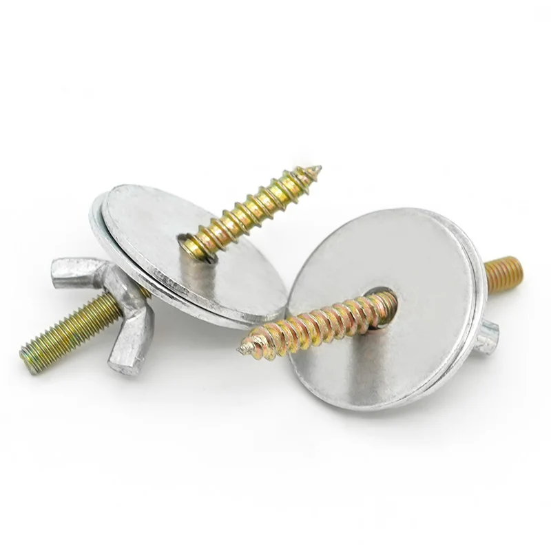 Bird Cage Accessories Screws Nuts Gasket Screw 1/3/5/10Set Sturdy Bird Breeding Box Accessories Birdcage Assembly Tool Equipment